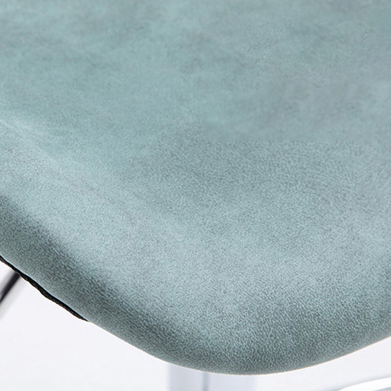 Tabouret de bar d'intérieur nordique, haut pivotant réglable en métal, avec rembourrage