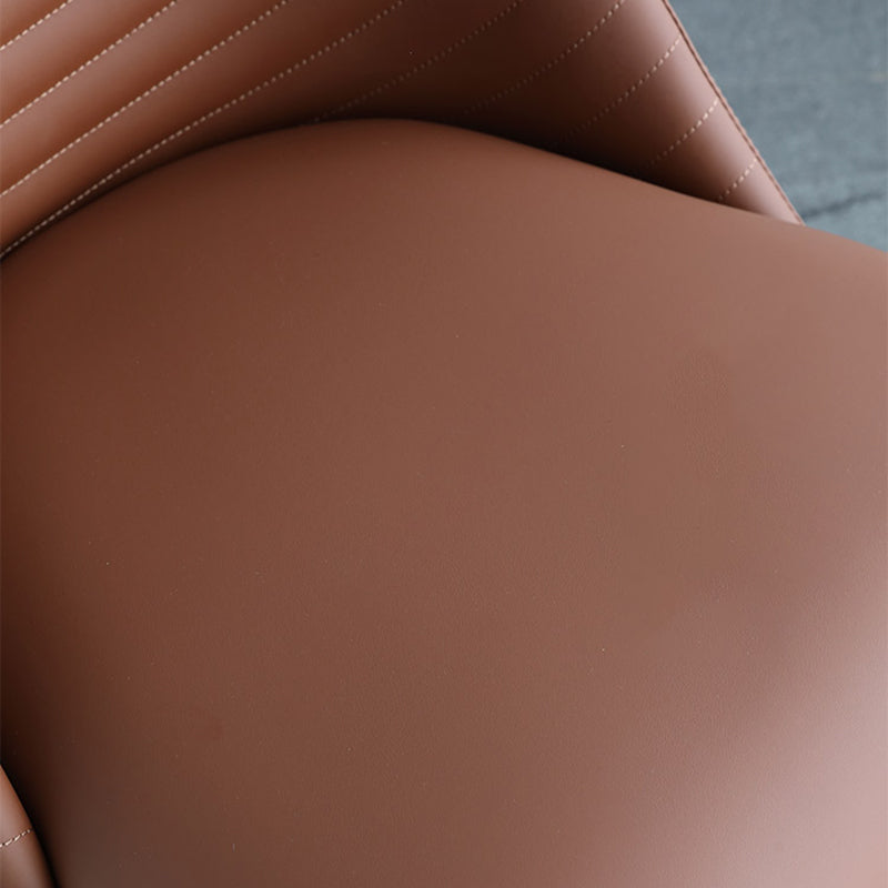 Sillas de comedor de estilo moderno, sillas laterales sin brazos de cocina con patas de metal