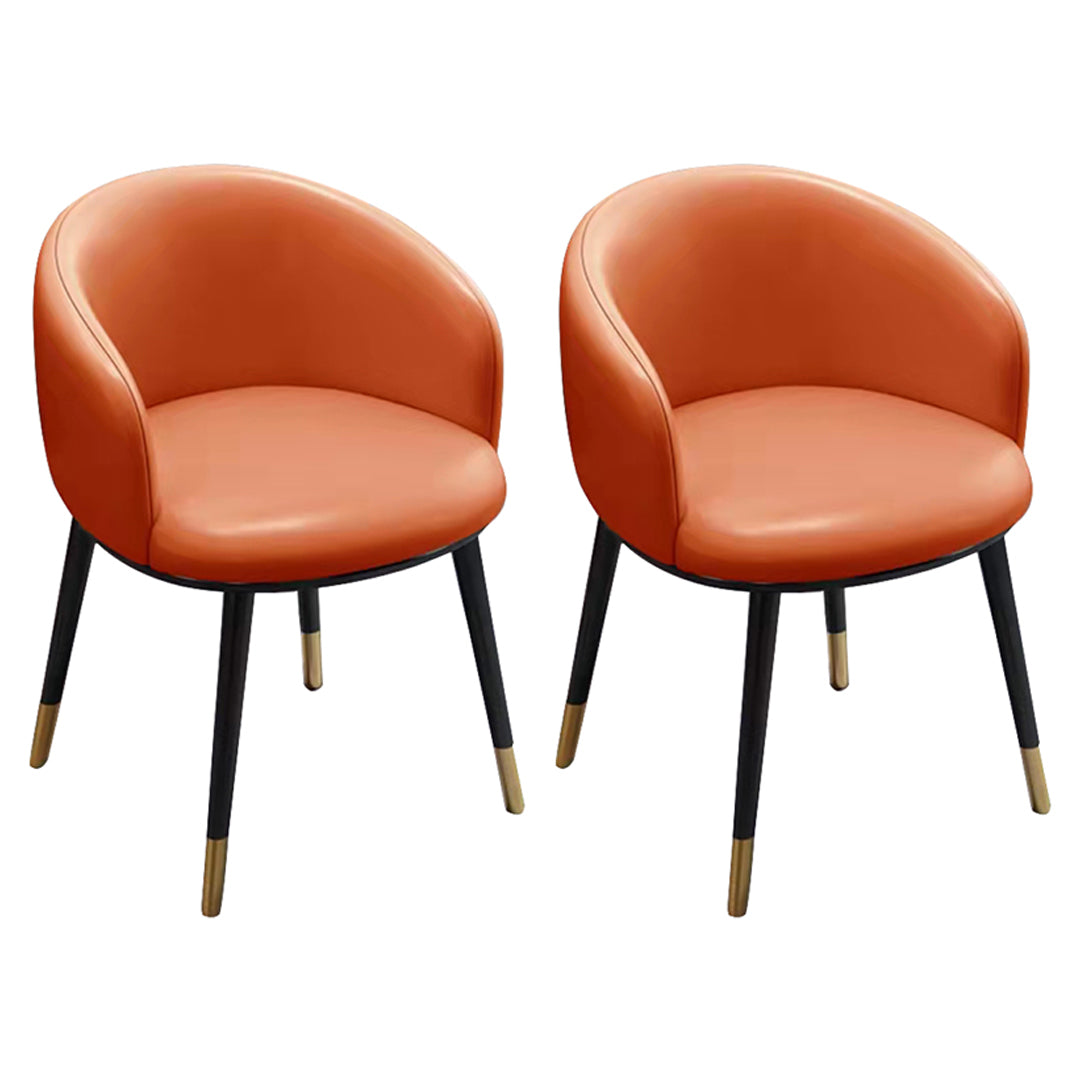 Sillas de comedor tapizadas de estilo escandinavo, silla con respaldo sólido para el hogar