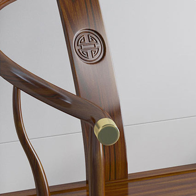 Silla de comedor de madera moderna Silla con brazo trasero Windsor para uso en restaurantes