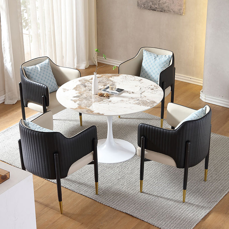 Ronde tulp Base Dinette Table Simplicity Style Dining Site Table voor binnen