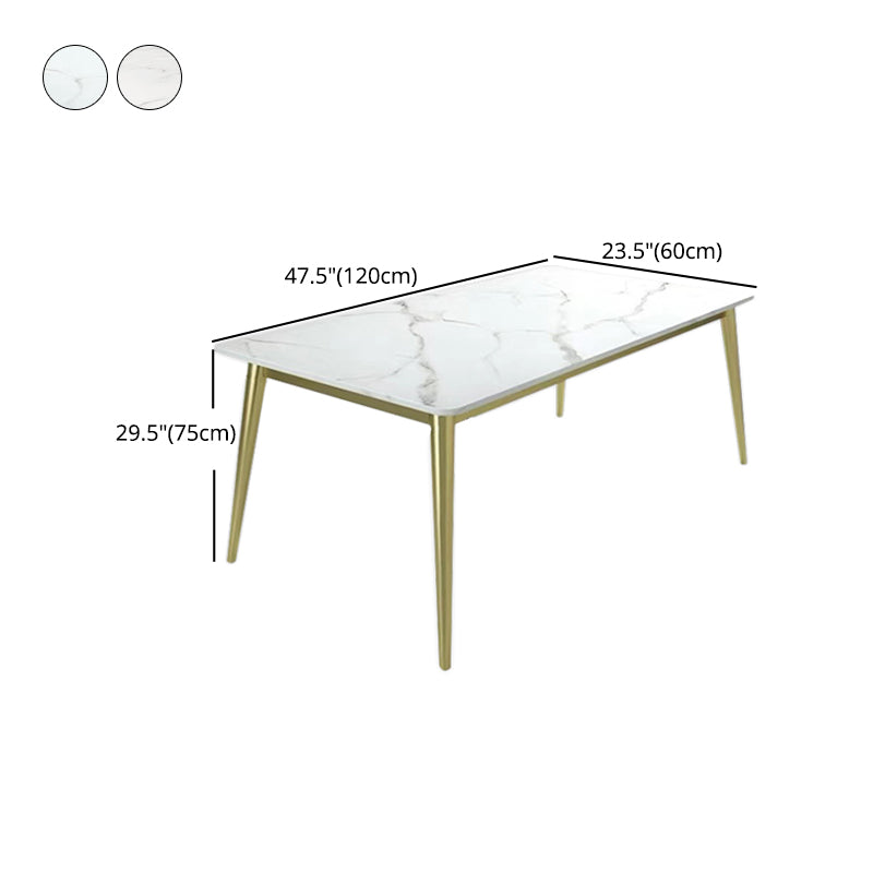 Modern 1/4/5/7 Pieces Dining Set Sintered Stone Top Dining Furniture Set /Separate Items