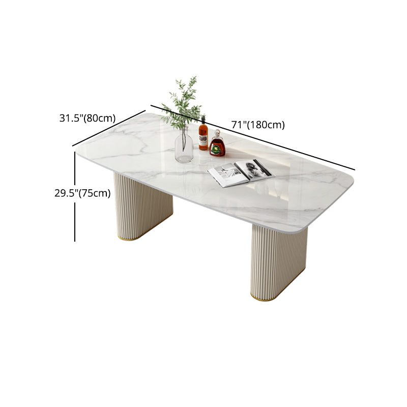 Luxury 1/2/5/6/7 Pieces Dining Set Sintered Stone Dining Furniture Set /Separate Items