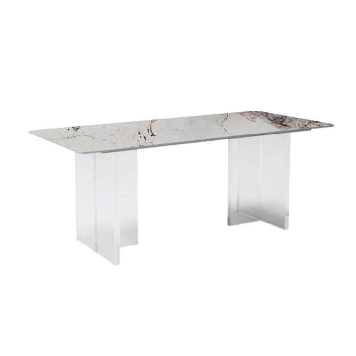 Modern 1/4/5/7 Pieces Dining Set Acrylic Dining Furniture Set /Separate Items