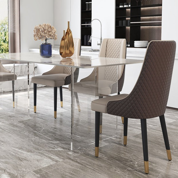 Modern 1/4/5/7 Pieces Dining Set Acrylic Dining Furniture Set /Separate Items