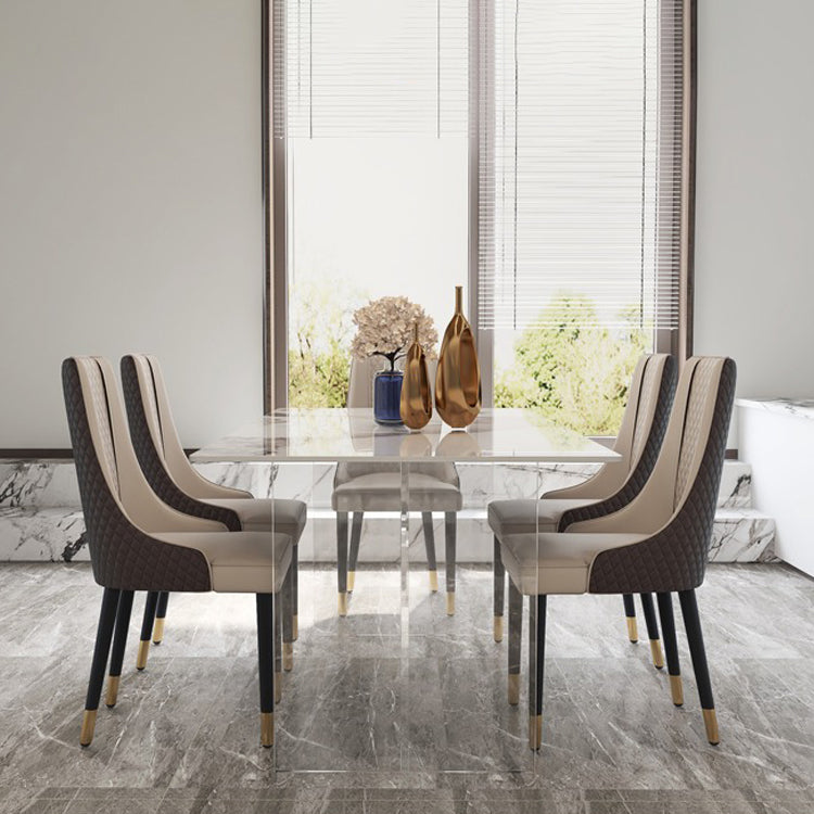 Modern 1/4/5/7 Pieces Dining Set Acrylic Dining Furniture Set /Separate Items