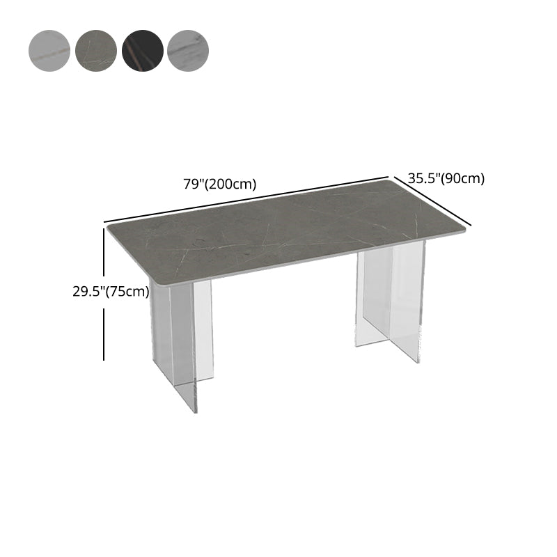 Modern 1/2/3/5 Pieces Dining Set Sintered Stone Dining Furniture Set /Separate Items