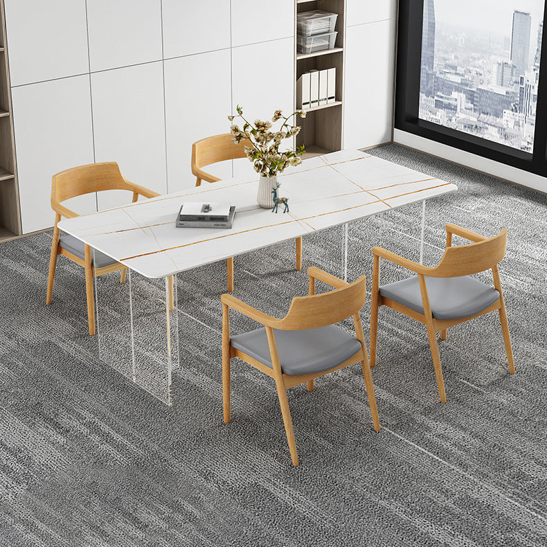 Modern 1/2/5/7 Pieces Dining Set Sintered Stone Dining Furniture Set /Separate Items