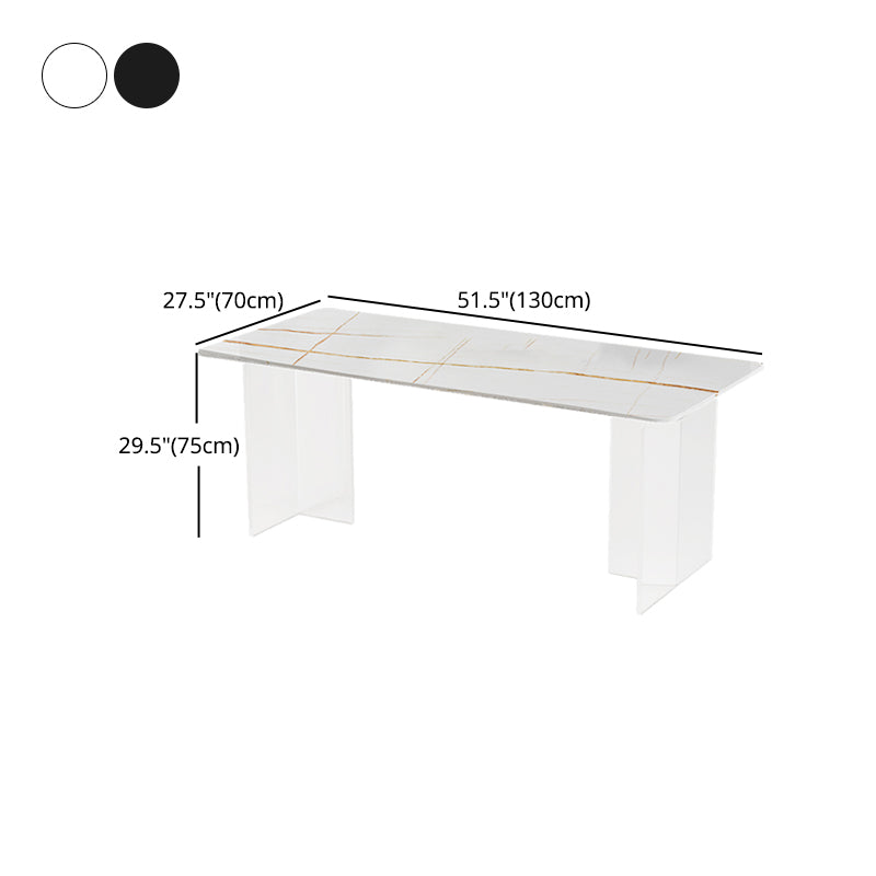 Modern 1/2/5/7 Pieces Dining Set Sintered Stone Dining Furniture Set /Separate Items