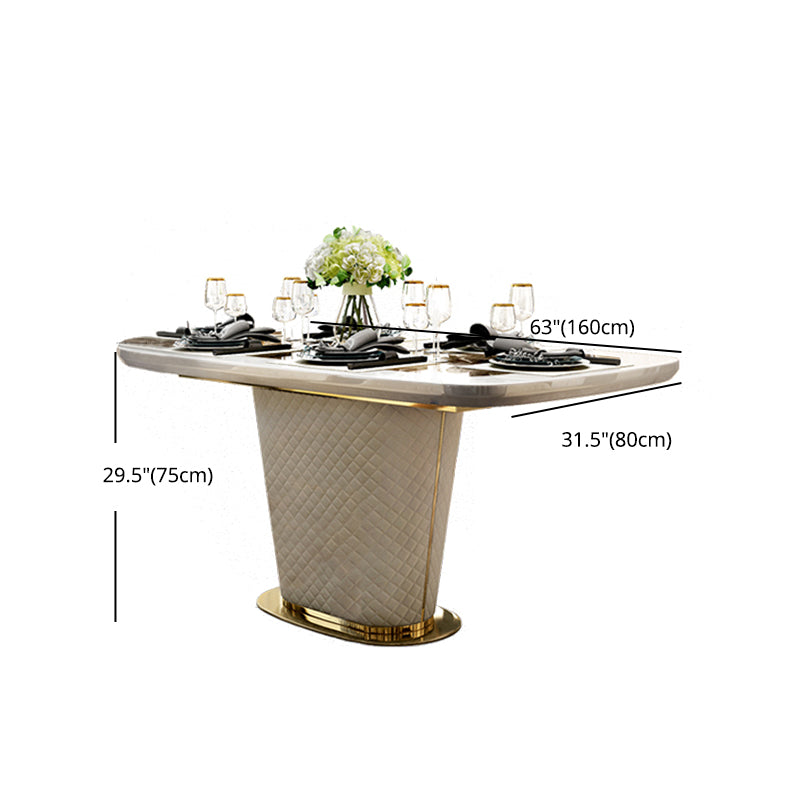 Modern 1/2/6/7 Pieces Dining Set Marble Dining Furniture Set /Separate Items