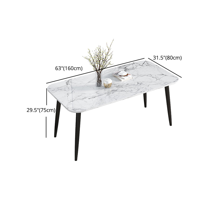 Modern 1/2/3/4/5/6/7 Pieces Dining Set Marble Dining Furniture Set /Separate Items