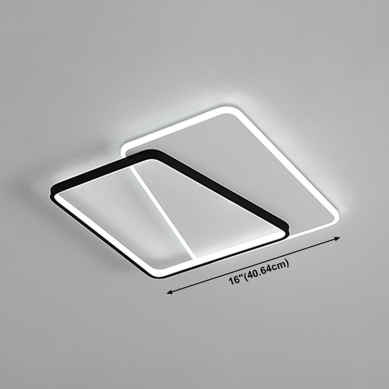 2 lampen moderne plafondverlichtingsarmaturen LED-plafondlamp voor eetkamer