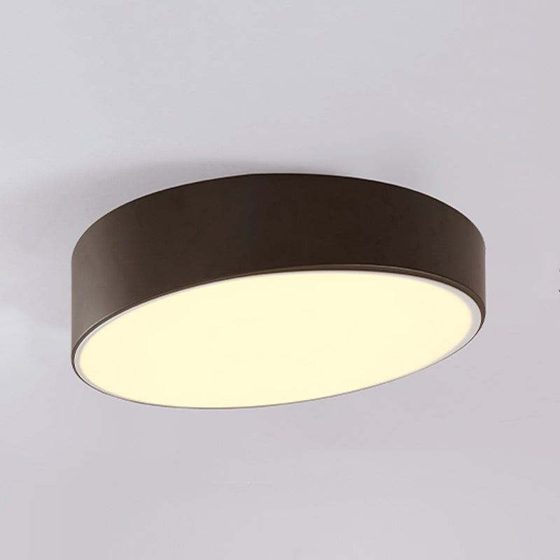 Modern Ceiling Light Fixtures with Acrylic Shade Ring LED Flush Ceiling Light Fixture