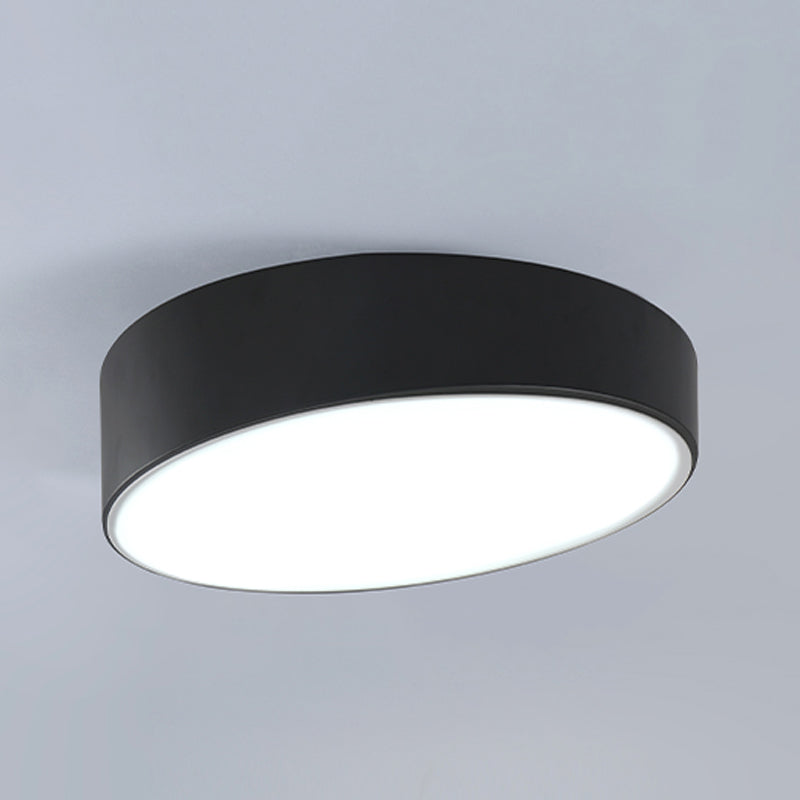 Modern Ceiling Light Fixtures with Acrylic Shade Ring LED Flush Ceiling Light Fixture