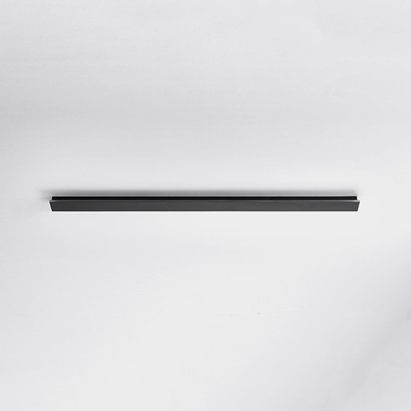 Plafonnier encastré à LED linéaire, luminaires de plafond modernes avec abat-jour en acrylique