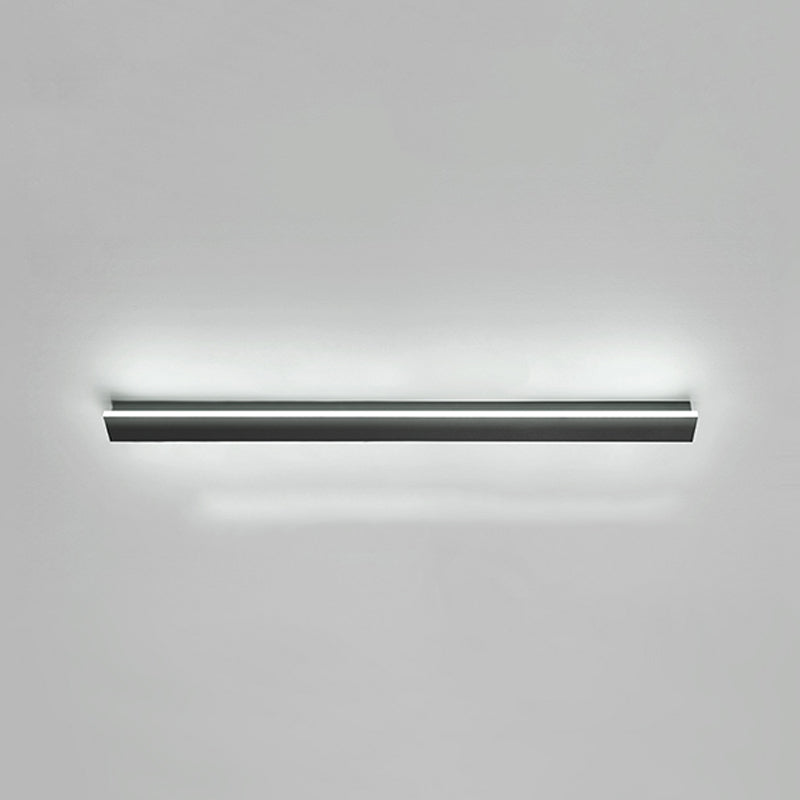 Plafonnier encastré à LED linéaire, luminaires de plafond modernes avec abat-jour en acrylique