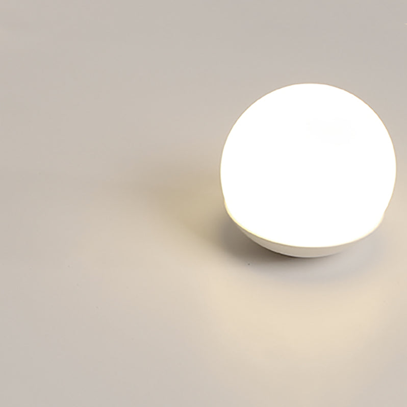 Plafonnier encastré à LED blanc, luminaire de plafond simple avec spots
