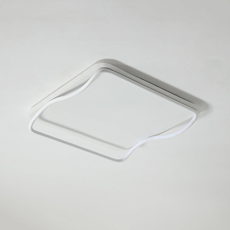 Plafonniers modernes avec abat-jour en silicone Plafonnier LED encastré