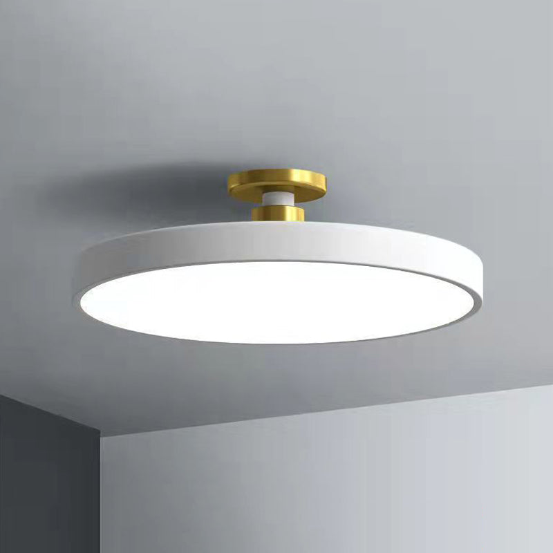 Plafoniera moderna da soffitto a LED per montaggio a incasso per salotto