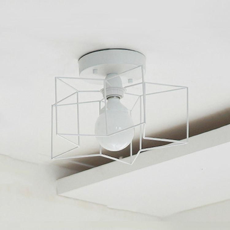 Metal Star Ceiling Light Fixture Minimalist Aisle Ceiling Mount Light Fixture