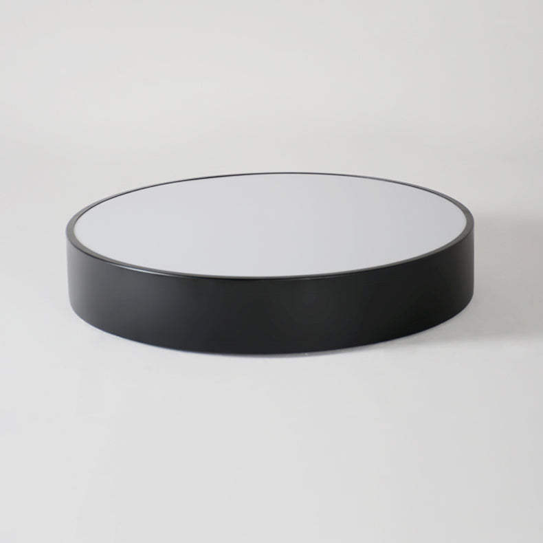 Round Flush Mount Ceiling Lamp Fixture Minimalist-Style LED Metal Ceiling Mount Lighting