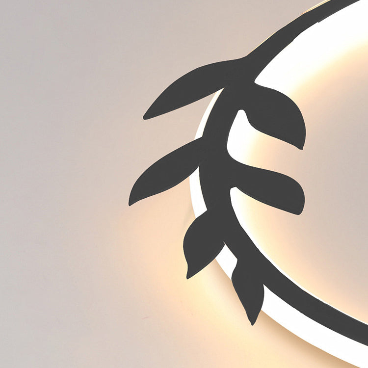 Luminaire encastré circulaire en métal, luminaire de plafond à LED de Style moderne