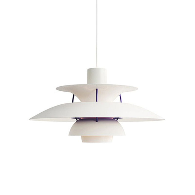 Éclairage pendentif en couches nordiques Métal 1