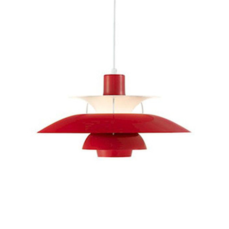 Éclairage pendentif en couches nordiques Métal 1