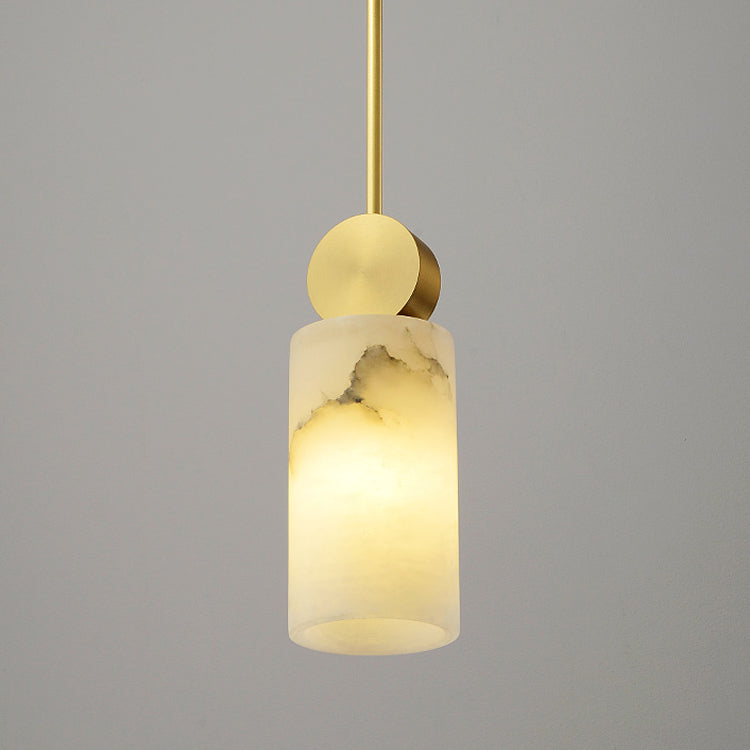 Pendante de style moderne Lumière nordique Style Stone Hanging Light pour le chevet