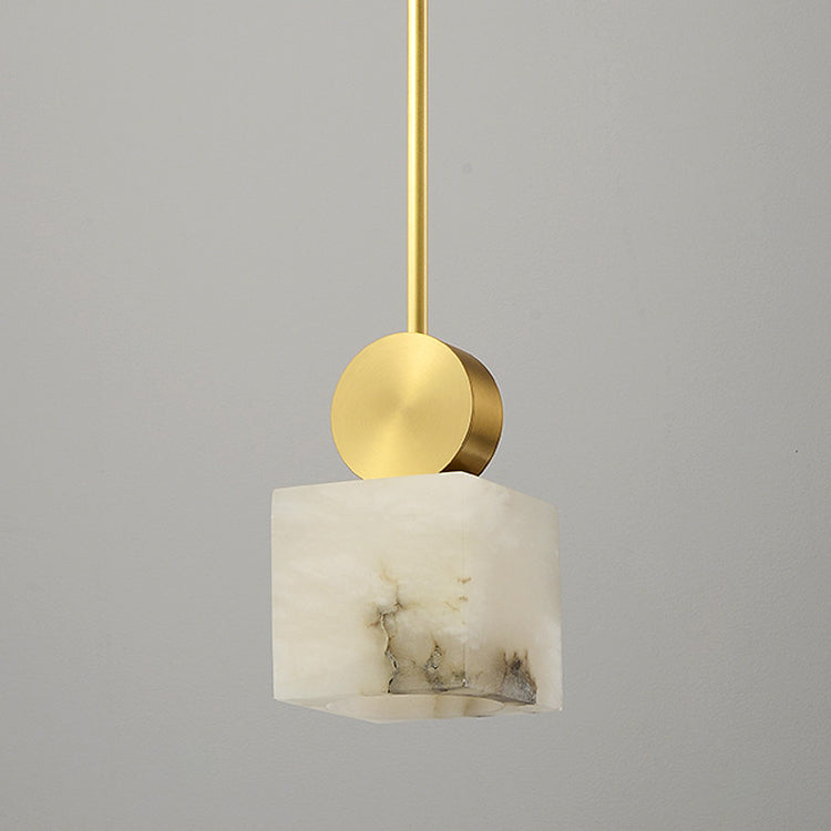 Pendante de style moderne Lumière nordique Style Stone Hanging Light pour le chevet