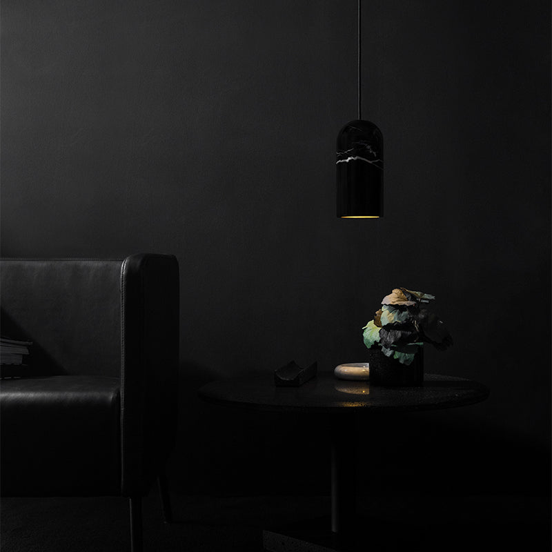 Cylindre léger en pierre de style moderne