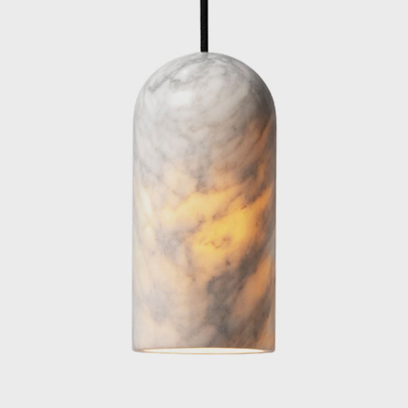 Cylindre léger en pierre de style moderne