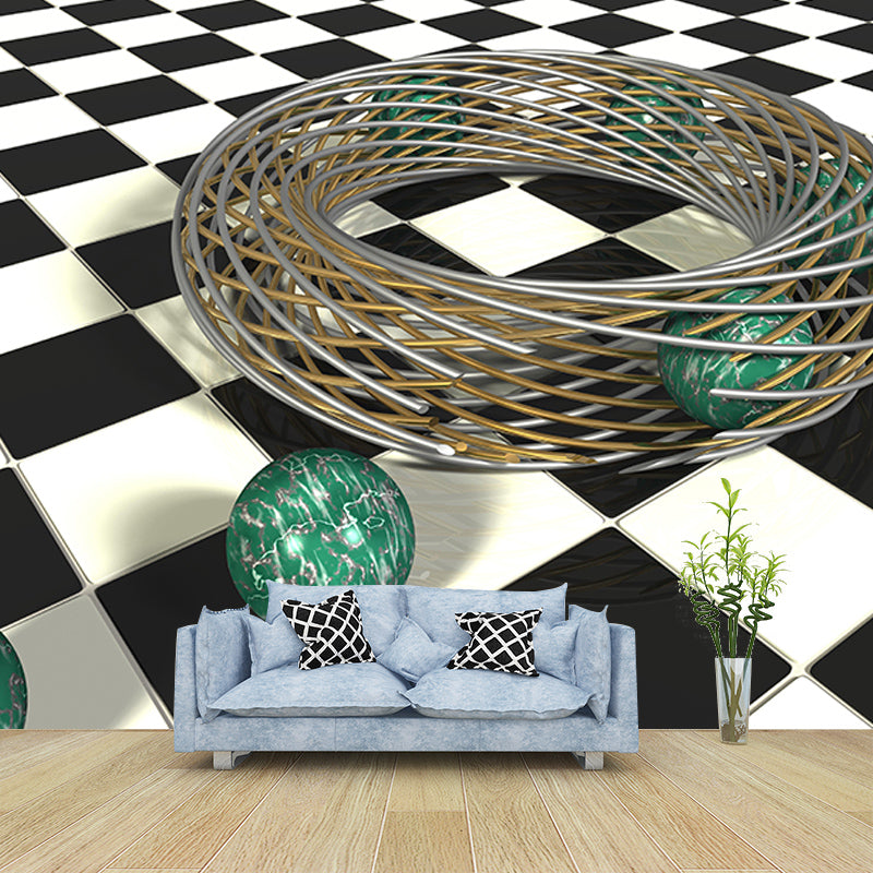 Artistic 3D Illusion Mural Environment Friendly Decorative Mural Novelty Style Wall Art