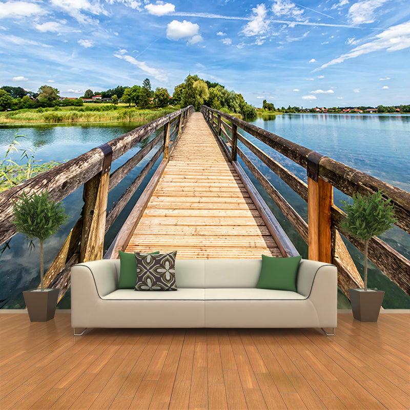 Natural Bridge Environment Friendly Mural Industrial Space Extension Mural Wallpaper