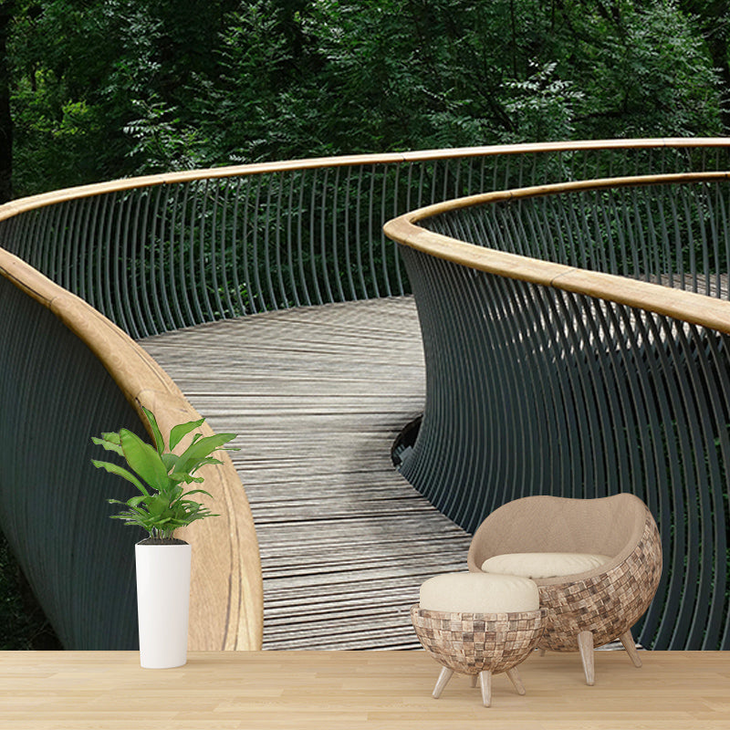 3D Scene Environment Friendly Mural Industrial Space Extension Mural Wallpaper