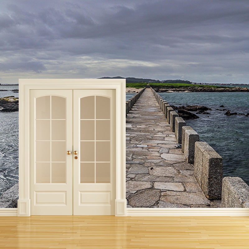 Natural Scene Environment Friendly Mural Industrial Style Space Extension Wall Mural