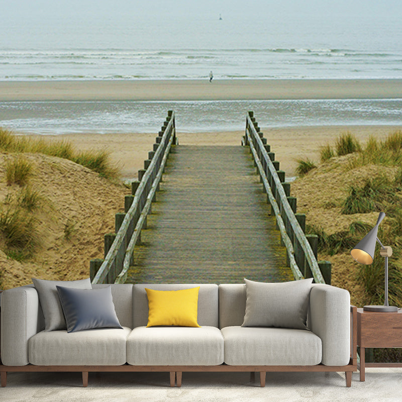 Natural Scene Environment Friendly Mural Industrial Style Space Extension Wall Mural