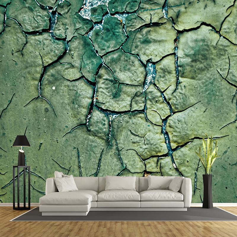Metal Scene Environment Friendly Decorative Wall Mural Industrial Style Metal Mural