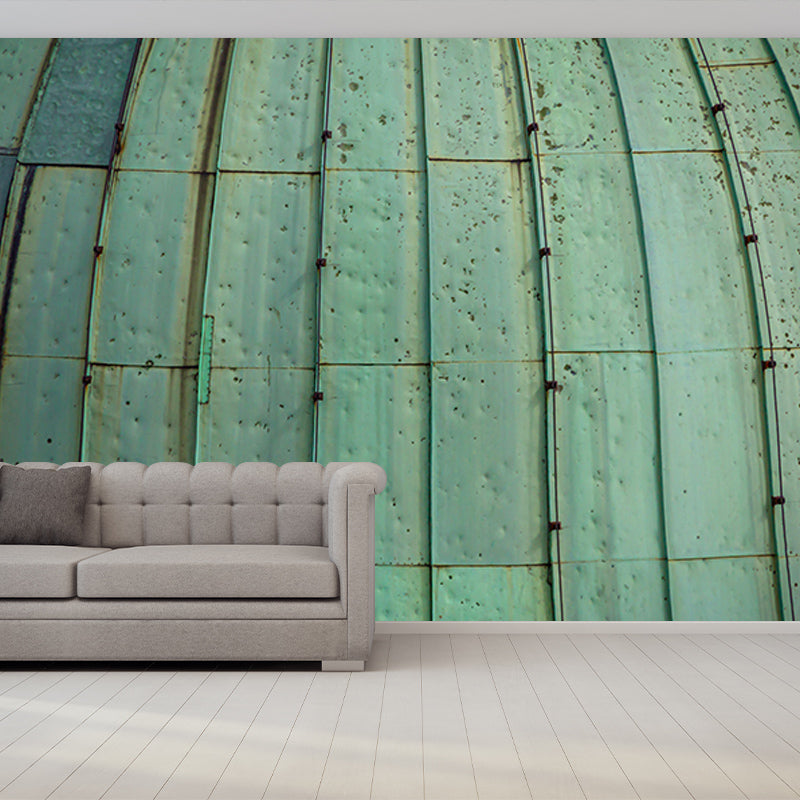 3D Artistic Mural Environment Friendly Wall Industrial Style Metal Wall Mural