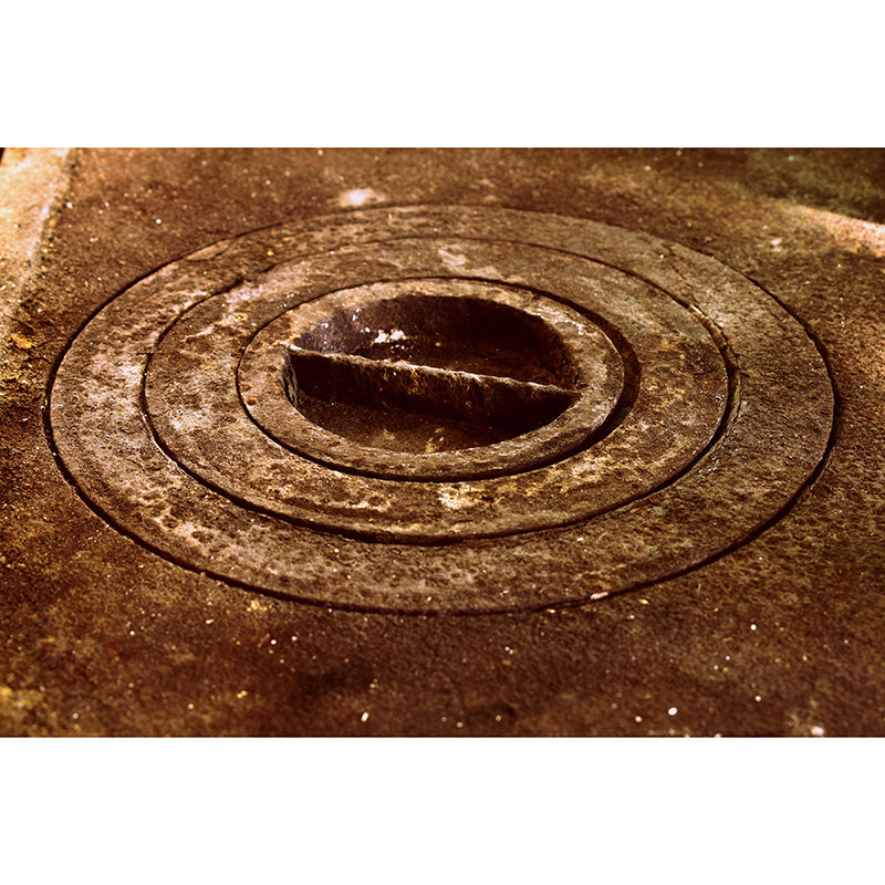 Metal Scene Environment Friendly Decorative Mural Industrial Mural Wallpaper