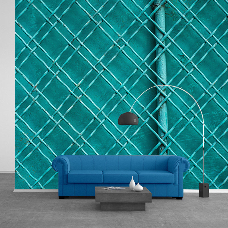 Art Scene Environment Friendly Decorative Mural Industrial Metal Wall Mural Wallpaper