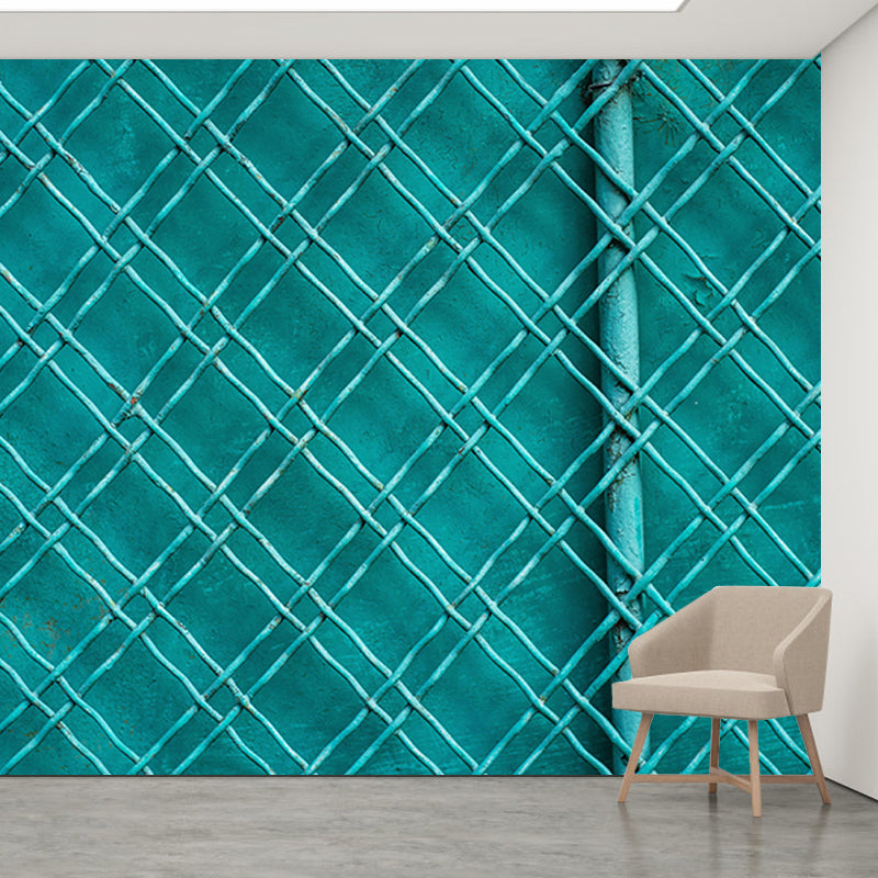 Art Scene Environment Friendly Decorative Mural Industrial Metal Wall Mural Wallpaper