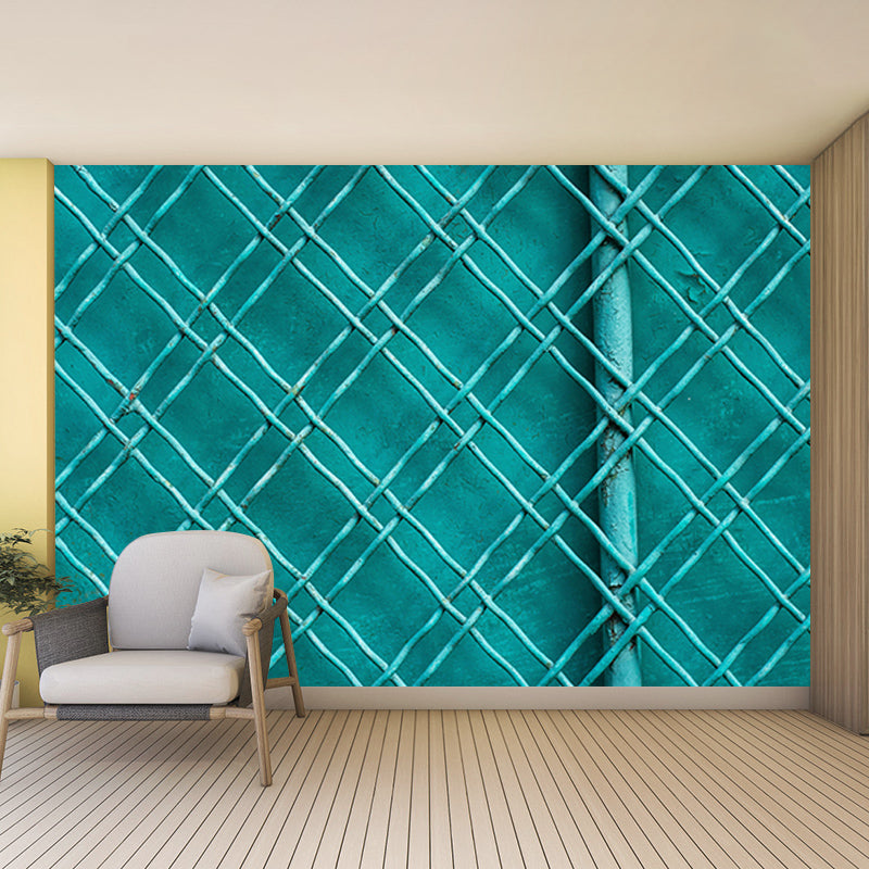 Art Scene Environment Friendly Decorative Mural Industrial Metal Wall Mural Wallpaper