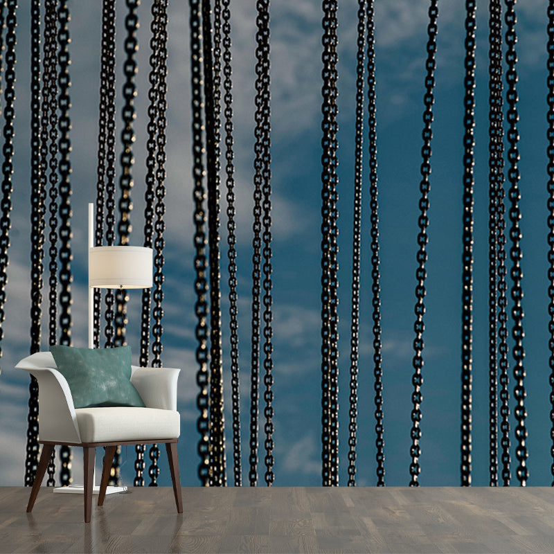 Fancy Mural Environment Friendly Decorative Mural Industrial Style Metal Mural Wallpaper