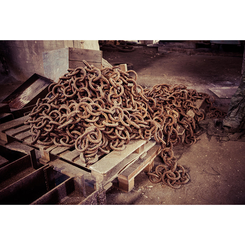 Metal Environment Friendly Decorative Mural Industrial Style Metal Wall Mural