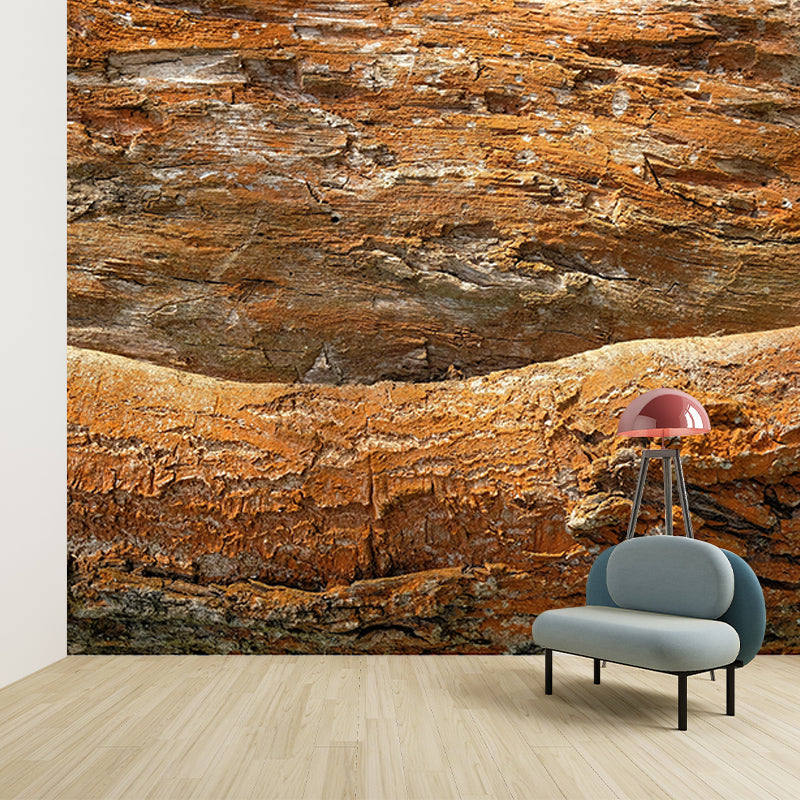 Wood Grain Mural 3D Mildew Resistant Decorative Room Wall Mural