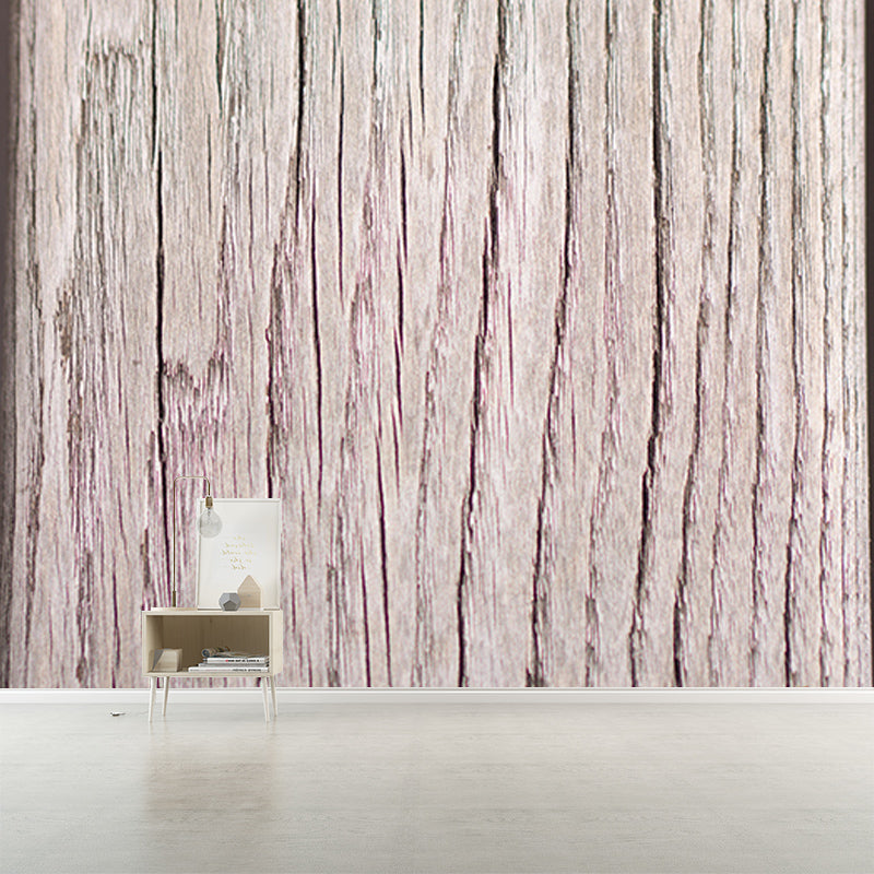 Wood Grain Mural 3D Mildew Resistant Decorative Room Wall Mural