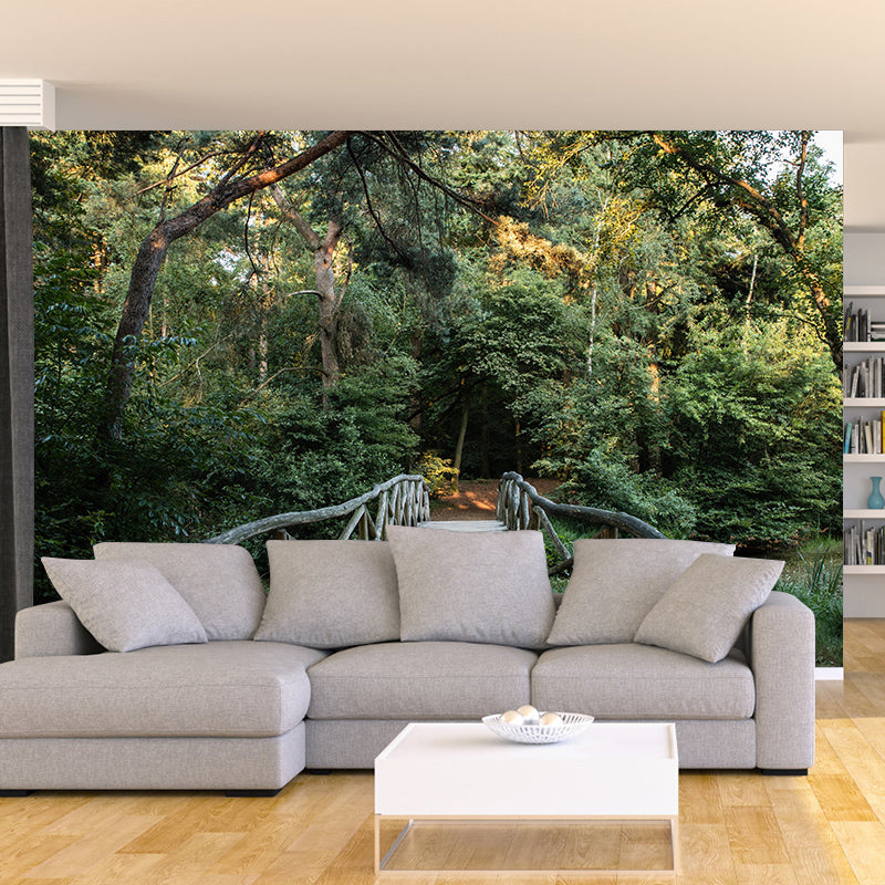 Road Scene Mural Industrial Space Extension Mural Mildew Resistant Decorative Wall Art