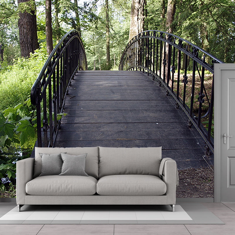 Customized Space Extension Mural Mildew Resistant Decorative Bathroom Floor Mural