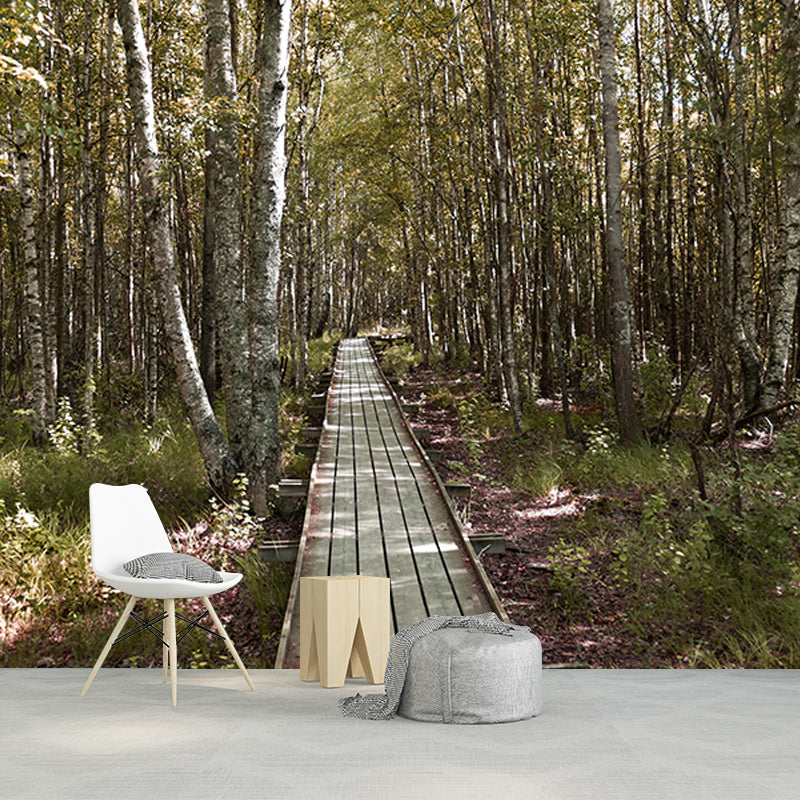 3D Mural Space Extension Customized Mural Mildew Resistant Decorative Bedrom Mural